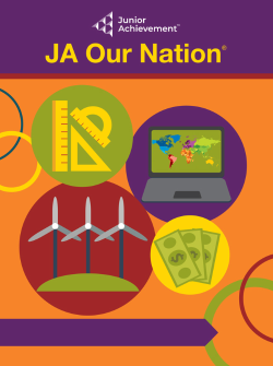 JA Our Nation cover